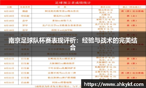 南京足球队杯赛表现评析：经验与战术的完美结合